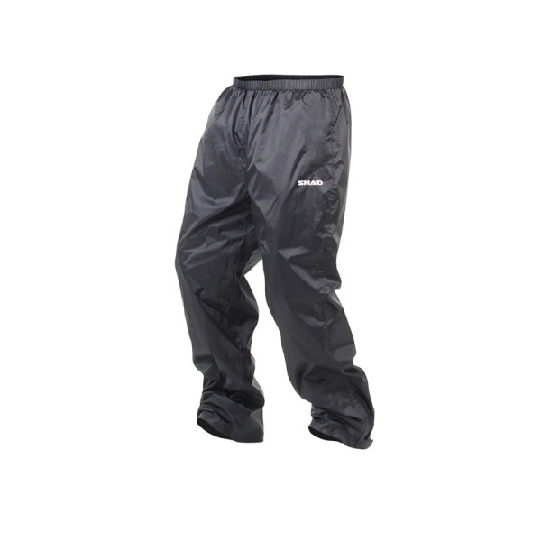 Shad 100% Waterproof Black Rain Trousers - X Large